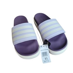 ADIDAS Adilette Platform Slides Size 11